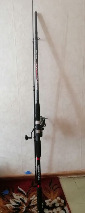 Wedka mistral wraz z kołowrotek