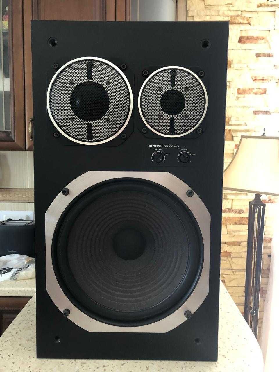 Колонки ONKYO SC-60 MK2. Состояние новых. Всё в оригинале.