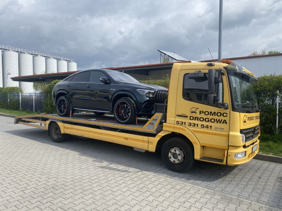 POMOC DROGOWA, sam. osobowe, busy, ciężarowe, c.siodłowe, rolnicze.