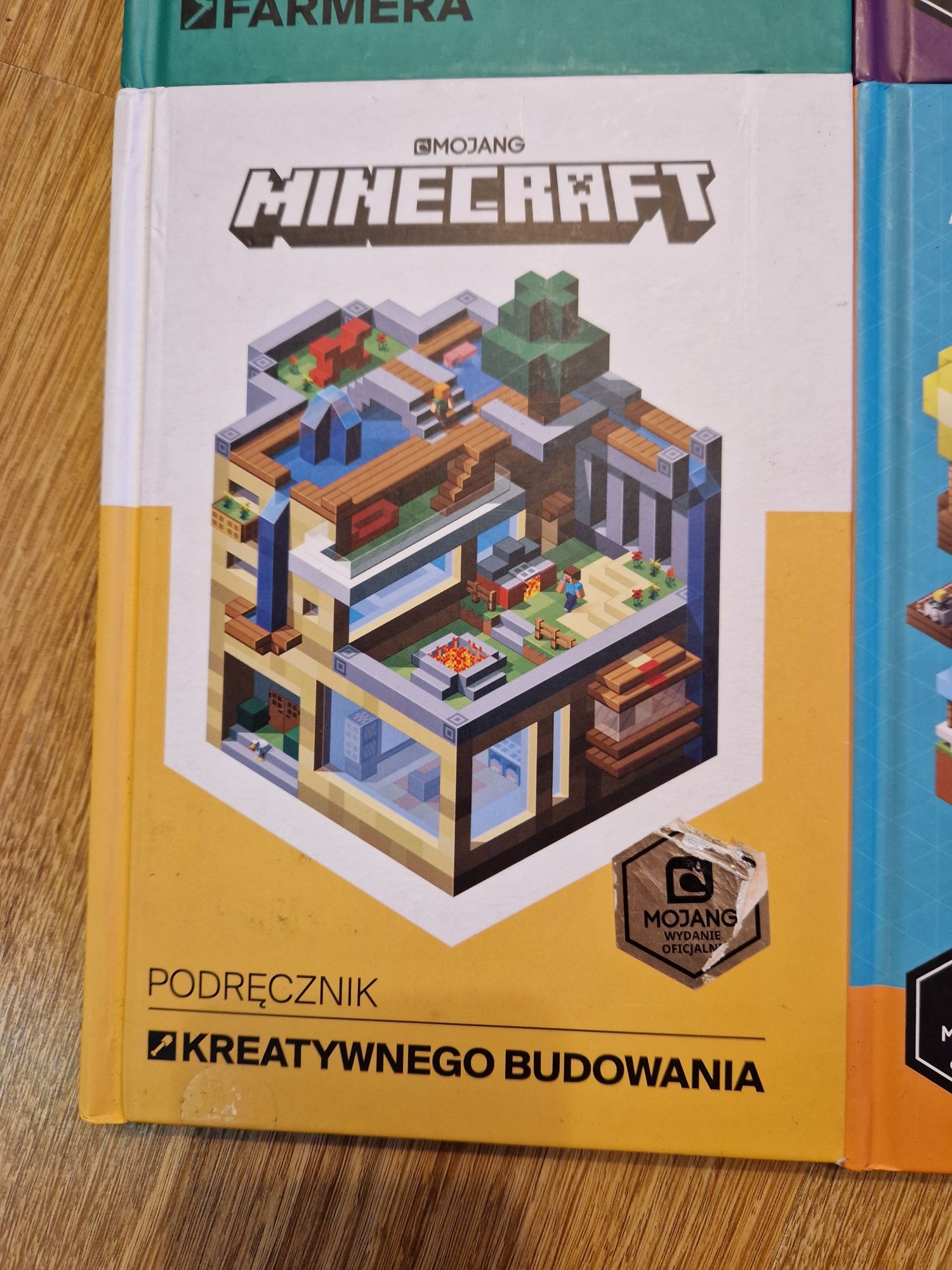 Książki minecraft zestaw