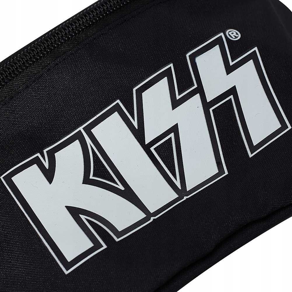 Czarna nerka biodrowa UNITED LABELS KISS unisex
