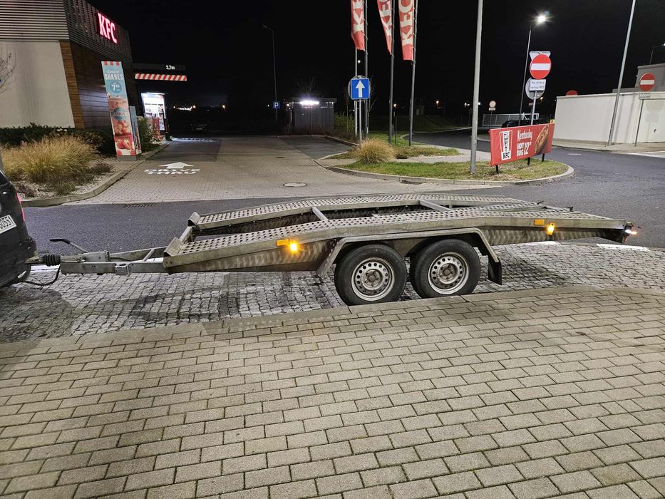 Wynajem - wypożyczalnia, laweta - przyczepa. DMC 2700kg