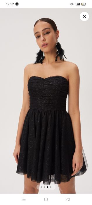 NOWA Sukienka z odkrytymi ramionami r. L