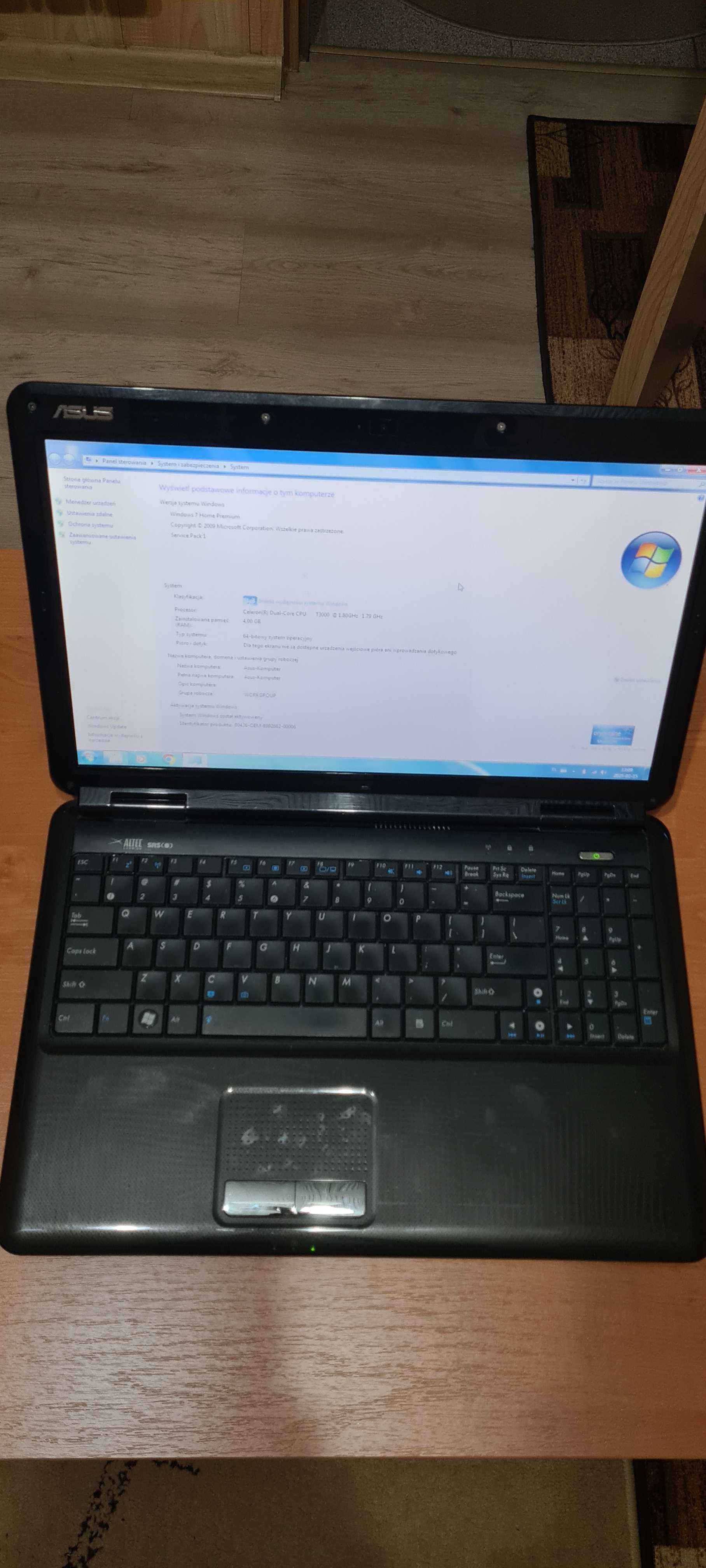 Laptop Asus K50IJ Używany