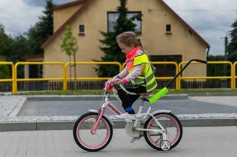 PROWADNIK ROWERKA kij kijek do roweru rowerka nauki jazdy DRĄŻEK