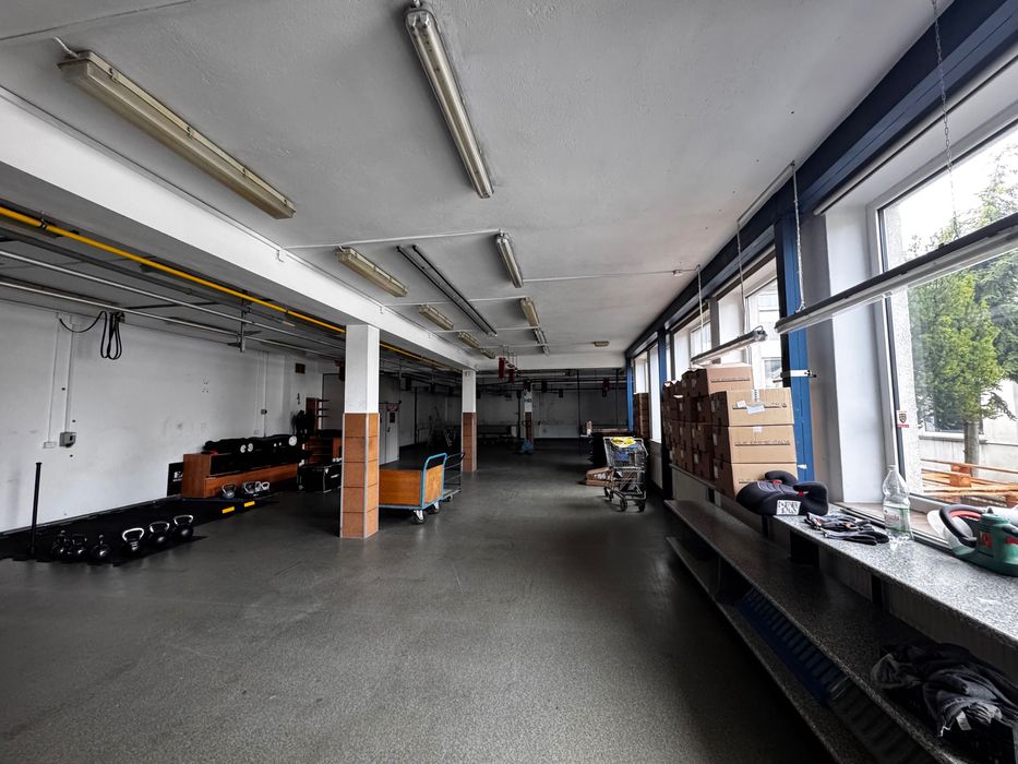 Hala z pomieszczeniami biurowymi, socjalnymi, Wrzosowiak