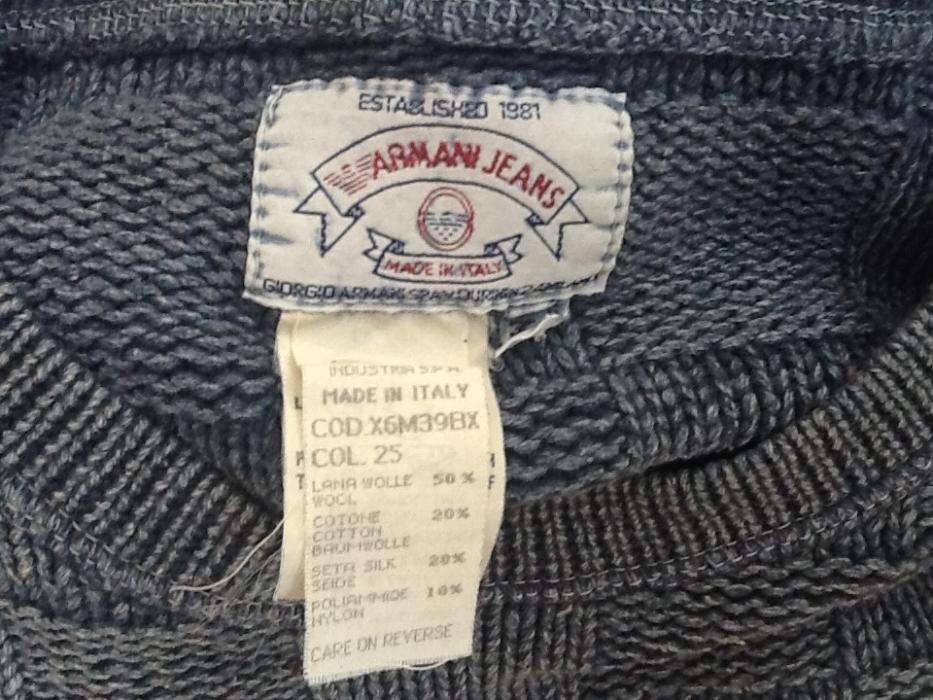 Camisola Armani Jeans vintage Tam.M