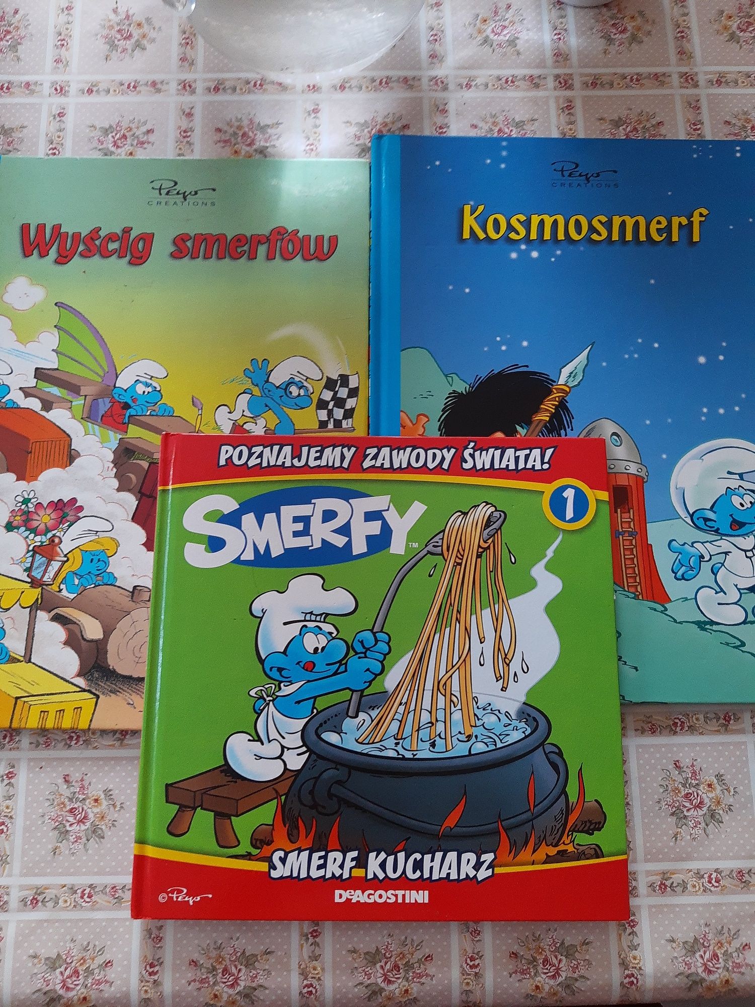 Smurfy Peyo Wyścig smerfów Kosmosmerf