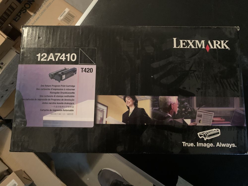 TONER LEXMARK 12A7410 TONER PRETO