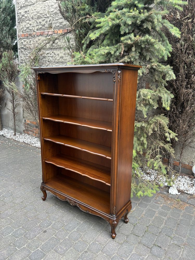 Stylowy Regał Ludwikowski Warrings Biblioteka Kredens Po Renowacji