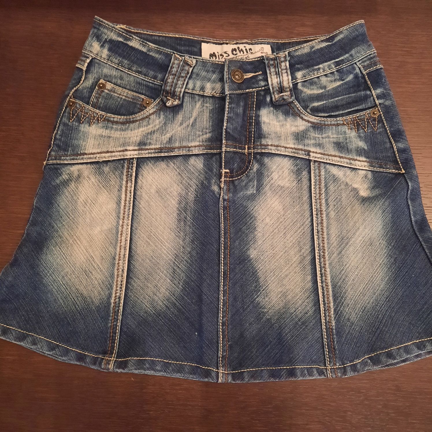 Юбка джинсовая летняя