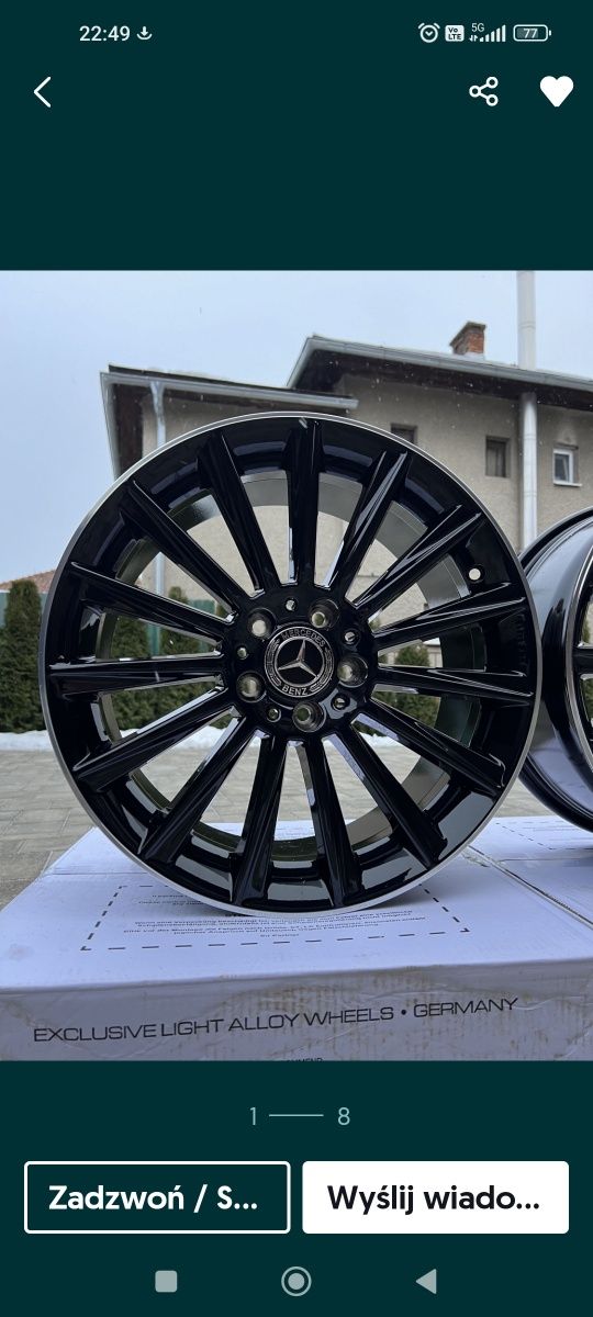 Felgi KESKIN 18" czarny połysk 5x112 VW,BMW,Mercedes nowe!!!