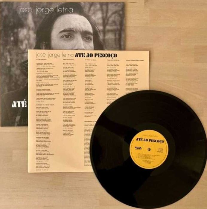 José Jorge Letria Edição especial e limitada caixa 4 LPs vinil NOVO