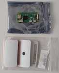 Raspberry Pi Zero W + Obudowa oficjalna - czerwono-biała