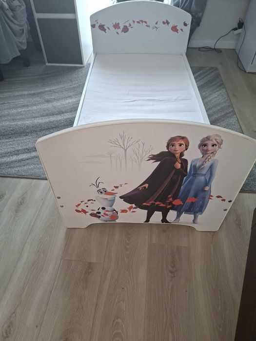 Łóżko dziecięce 70x140 Frozen, kraina lodu
