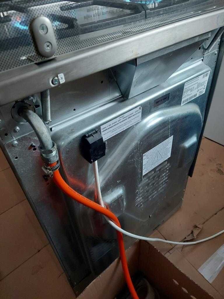 OKAZJA Kuchnia AMICA gazowo-elektryczna 60cm LCD INOX BDB Stan Gratis!
