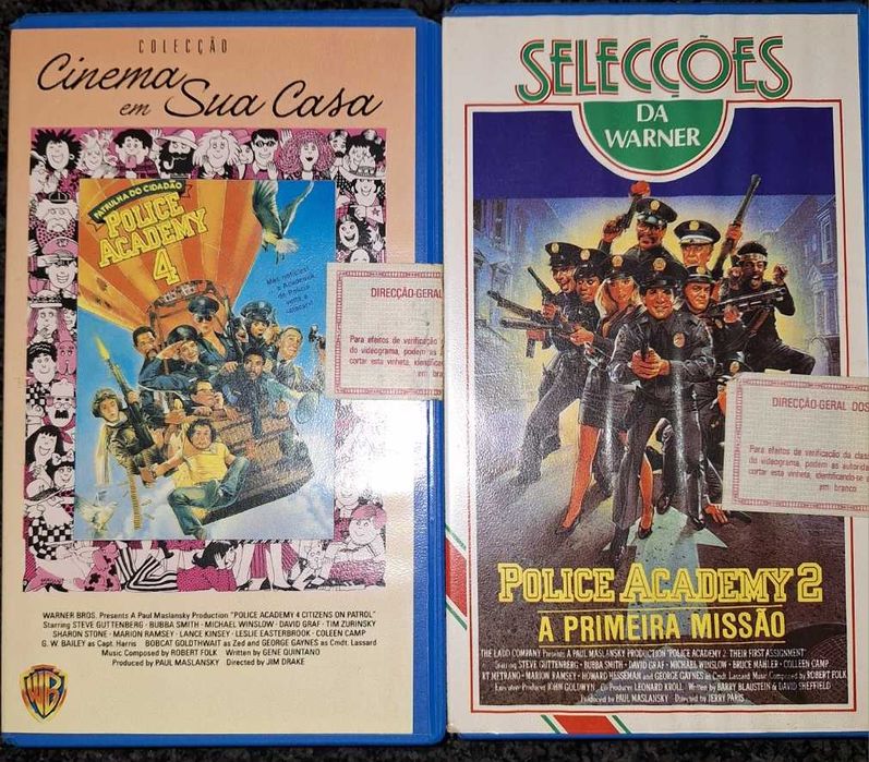 Filmes diversos em VHS