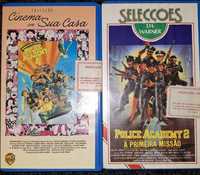 Filmes diversos em VHS