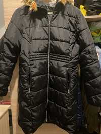 Czarna kurtka zimowa 42 XL