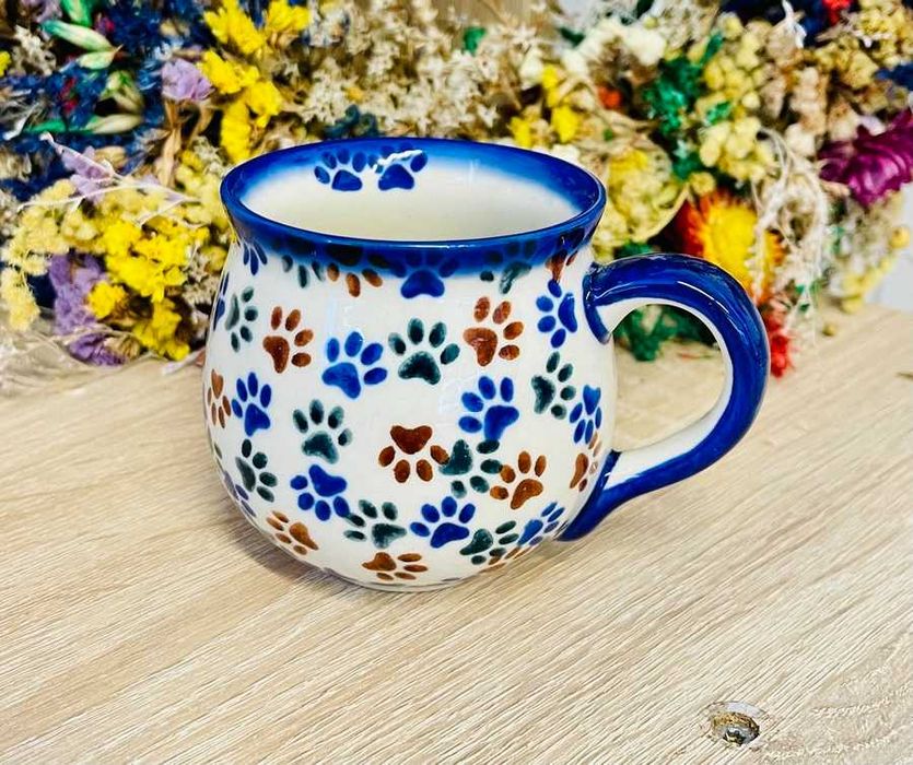 Ceramika Bolesławiec. Kubek czeski 200 ml (623)