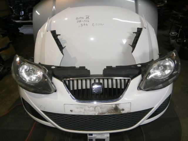 seat ibiza IV 08-012  zderzak biały LB9A