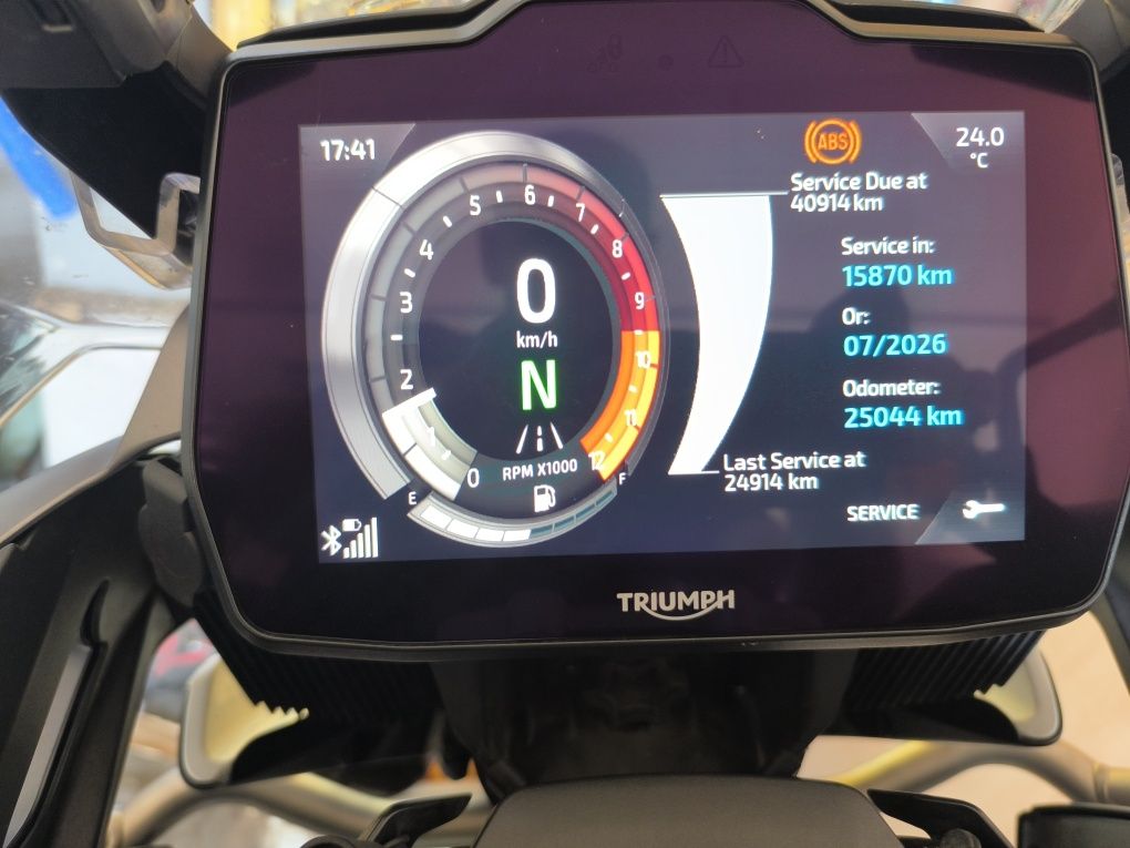 Triumph Tiger 1200 gt pro na gwarancji 25 tys przebiegu