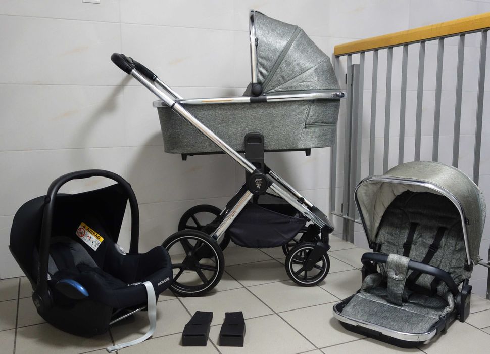 Wózek wielofunkcyjny 3w1 Venicci Tinum 2.0 z fotelikiem Maxi-Cosi