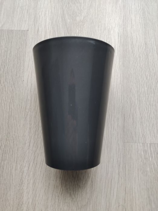 Osłonka wysoka na storczyka 12 cm. Antracyt