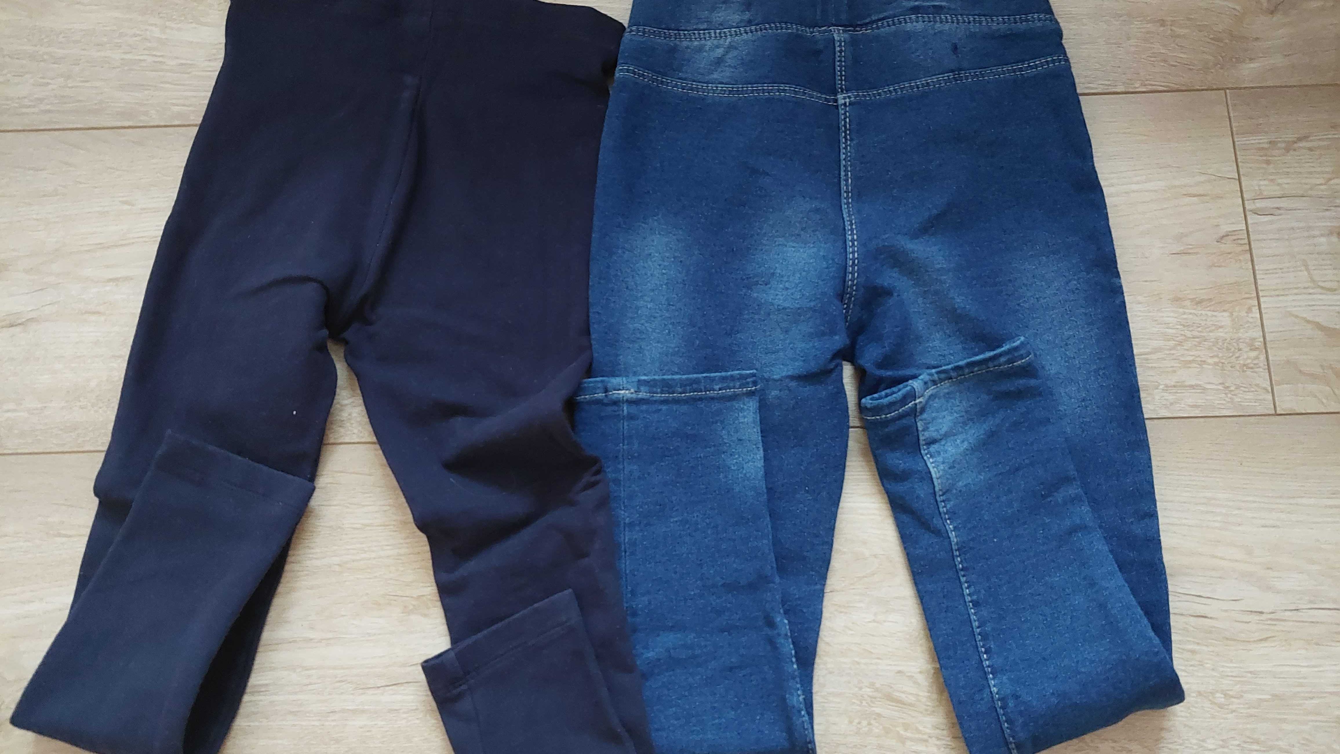 Legginsy dziewczęce jeans Kanz 110