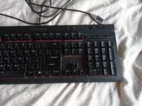 Klawiatura Corsair podświetlenie red