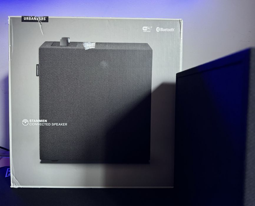 Coluna Urbanears Stammen - Wifi + Bluetooth - com caixa