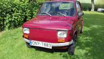 Fiat 126p rocznik 1984 plus części.