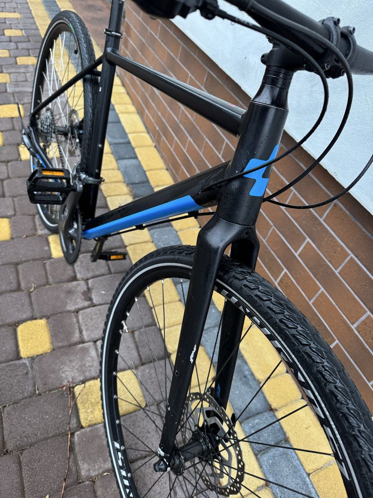 Велосипед cube sl road full claris 2x8 disc l