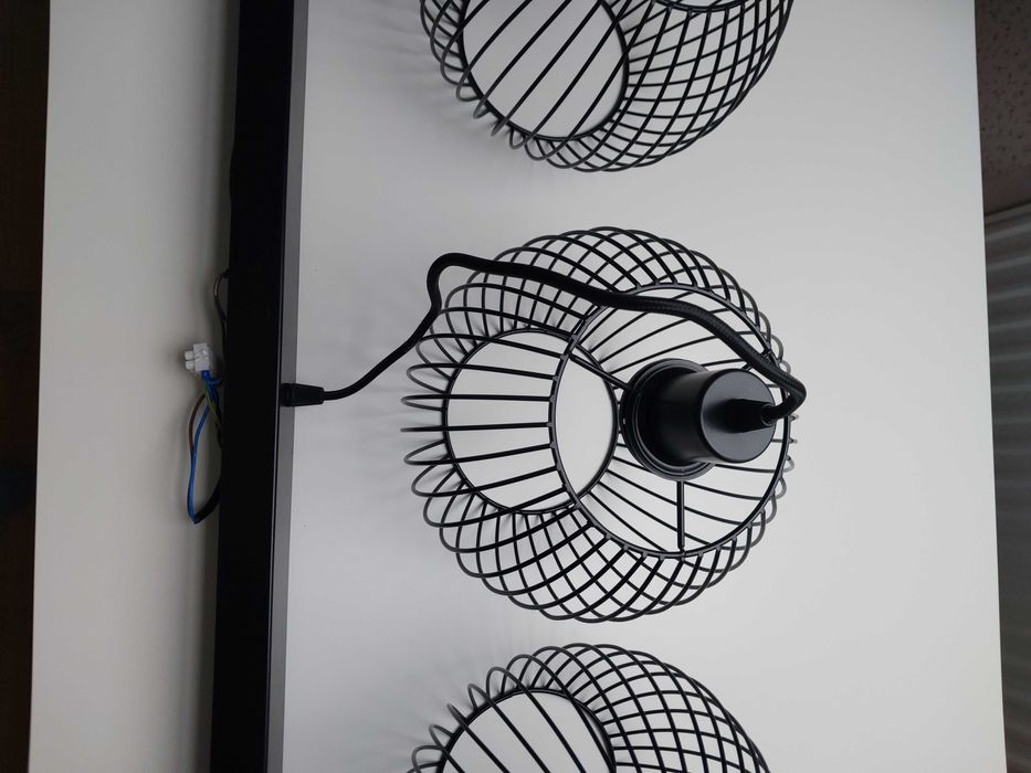 LAMPA wisząca sufitowa żyrandol LOFT DRUT