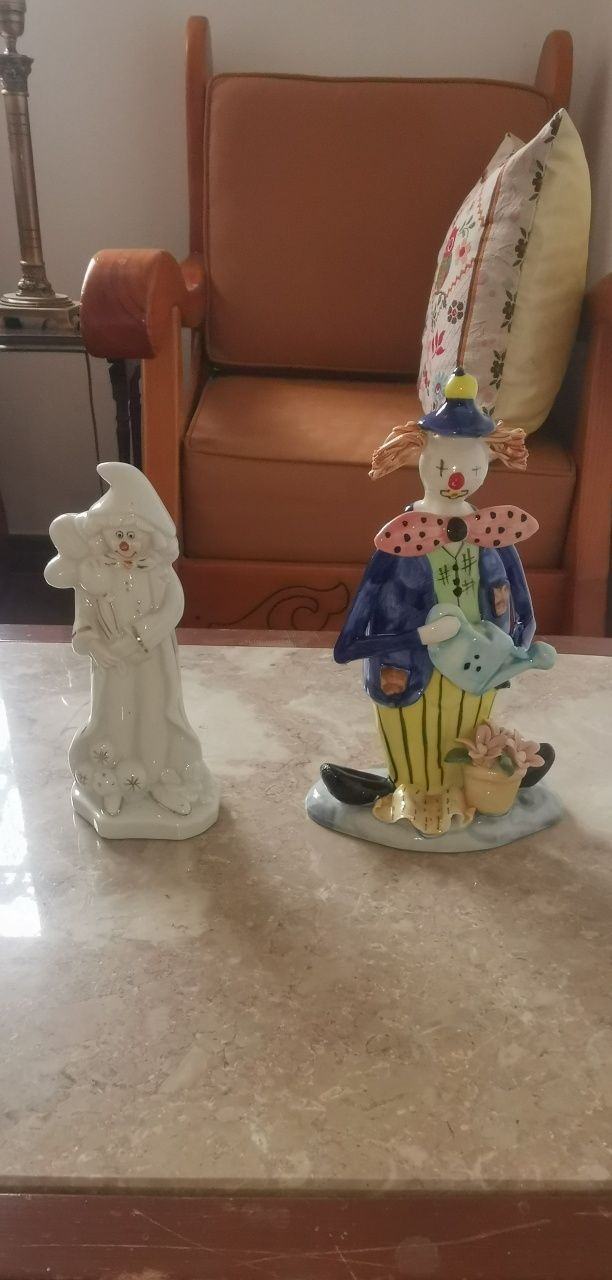 Palhaços em porcelana