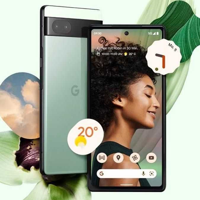 Google Pixel 6a Chalk (6/128Гб) (Б/В) Магазин, Гарантія