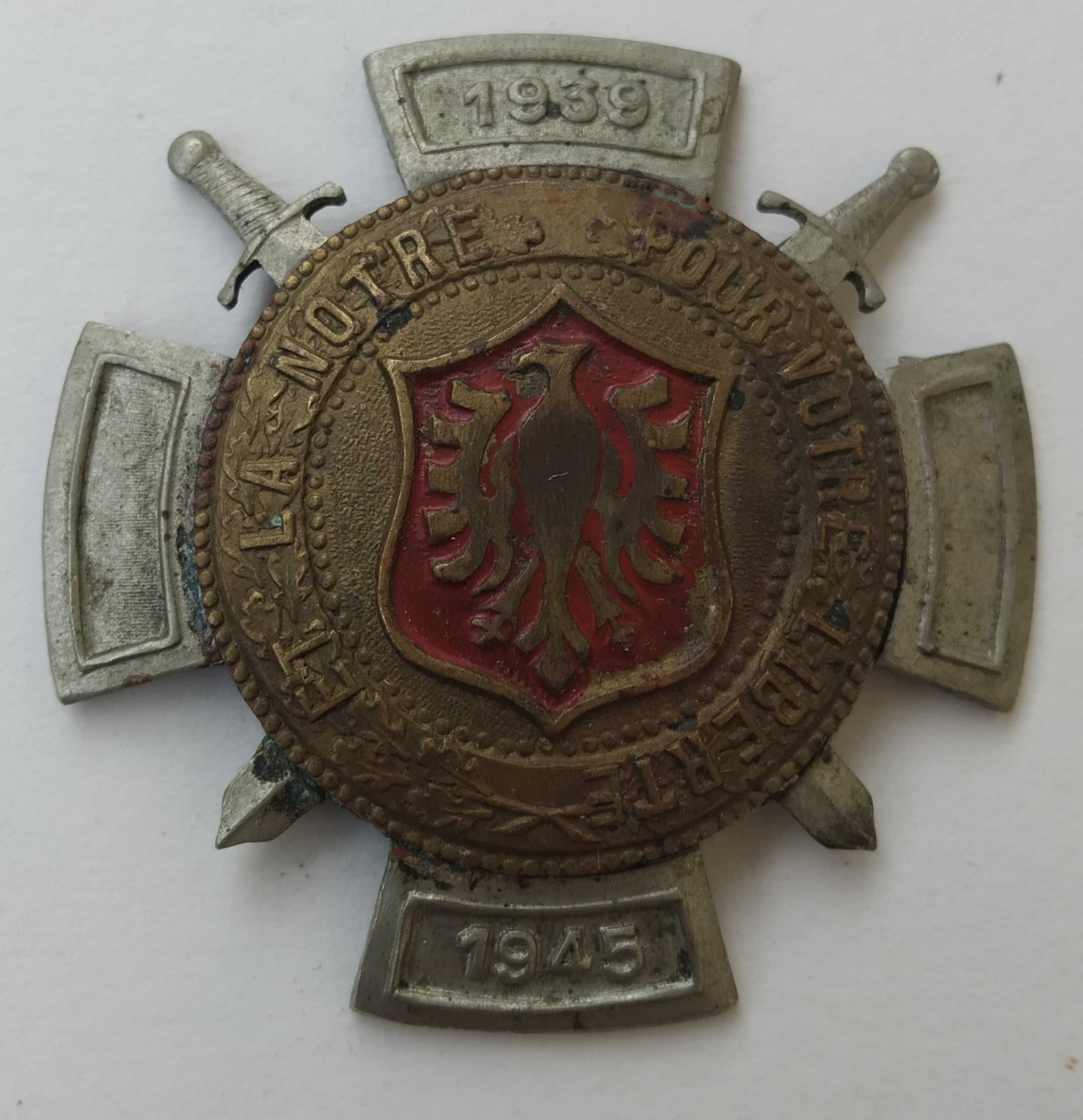 Odznaka 19 i 29 Zgrupowania Piechoty Polskiej.
