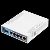Wi-Fi роутер MikroTik hAP ac (RB962UiGS-5HacT2HnT) (2,4/5 ГГц/SFP/USB)