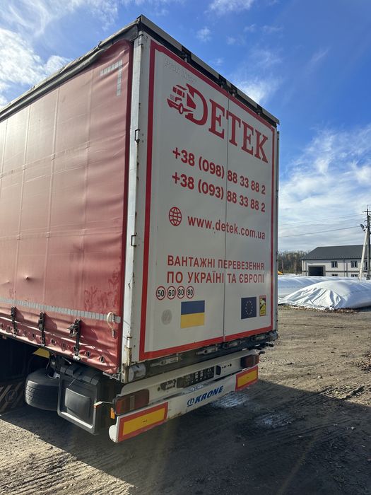 Причіп, тент, напівприціп,штора, Krone SDP27
