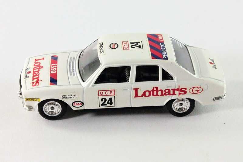 Peugeot 504 Ti   Solido (França) ref 50  #24 Rallye du Maroc 1976 1/43