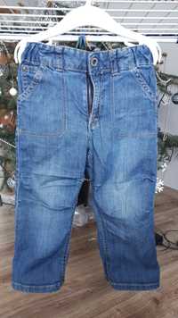 Spodnie dżinsy jeansy H&M 86cm