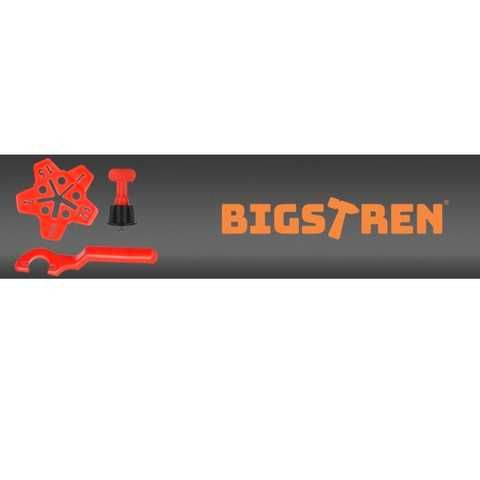 System do poziomowania płytek 150szt + klucze