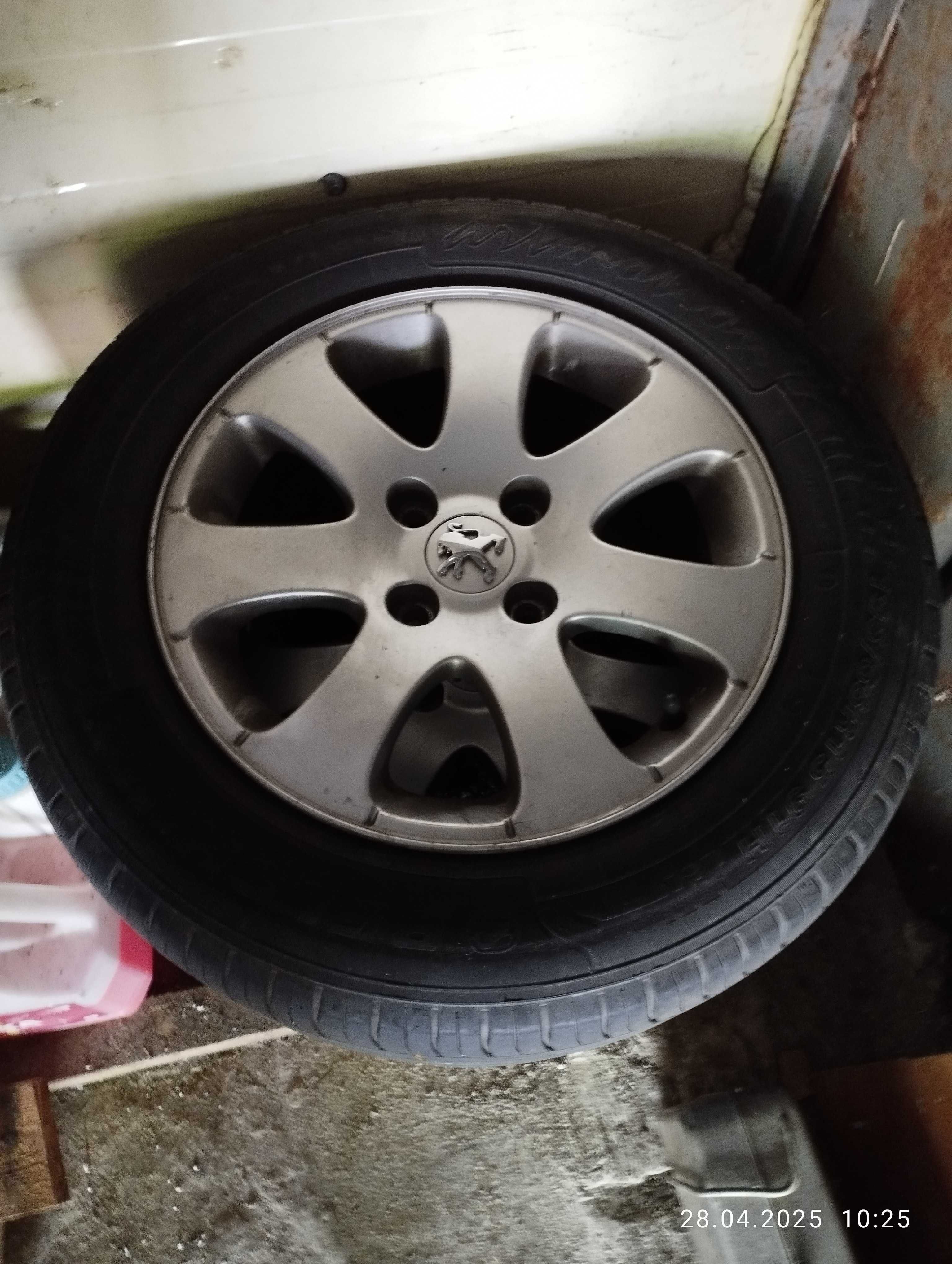 Продам оригінальні титанові диски Peugeot/Citroen R15.