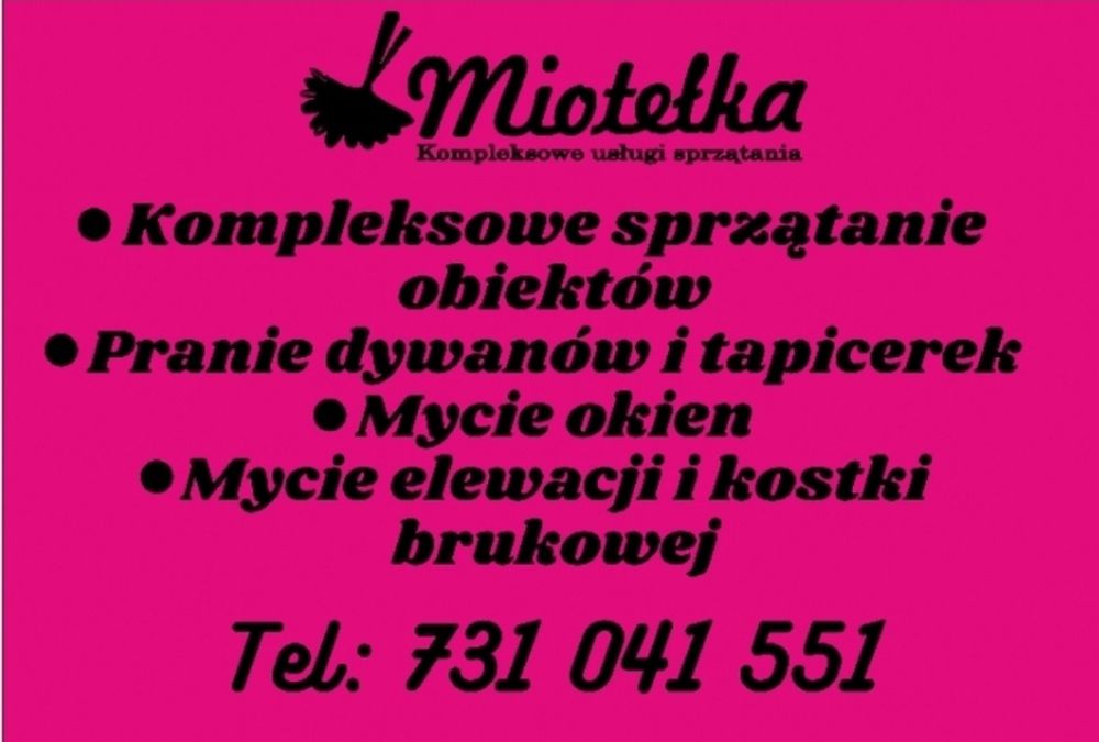 Pranie tapicerki,sprzątanie,mycie okien,mycie elewacji,kostki brukowej