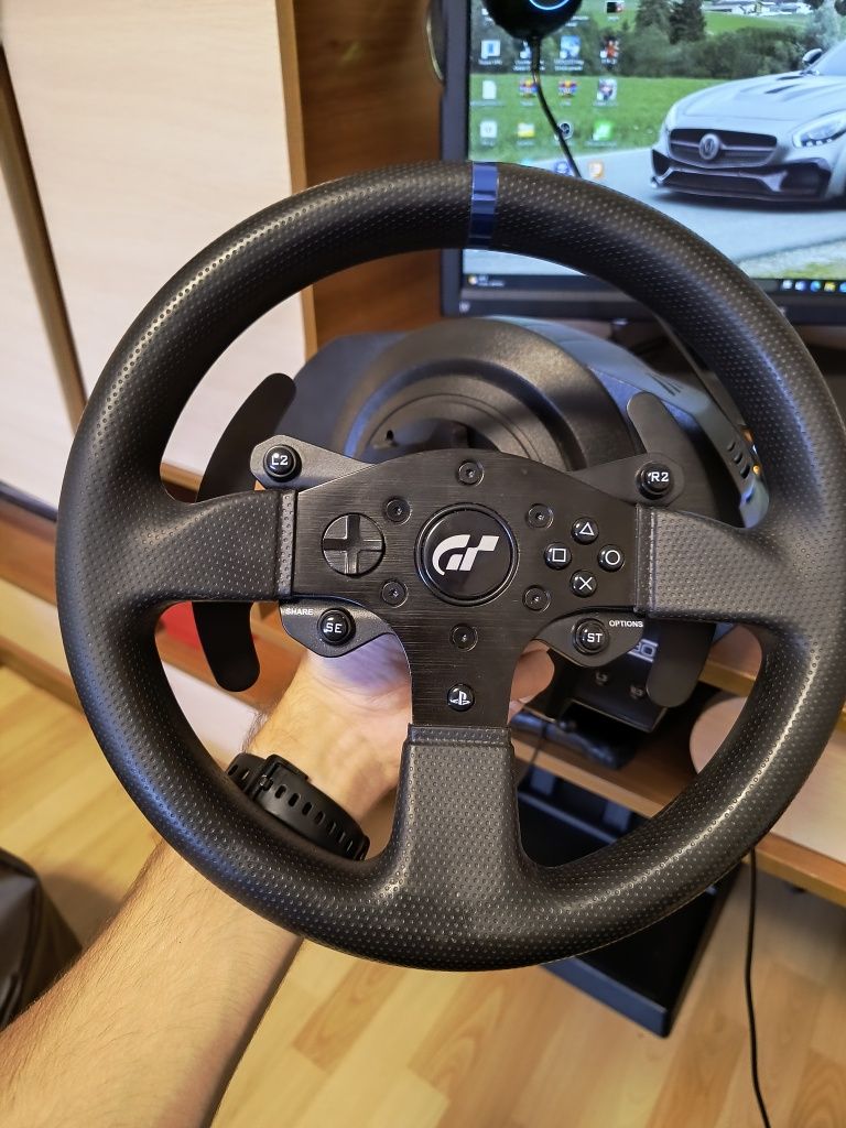 Thrustmaster t300rs + hamulec ręczny