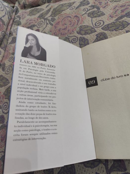 Livro da Psicóloga Lara Morgado