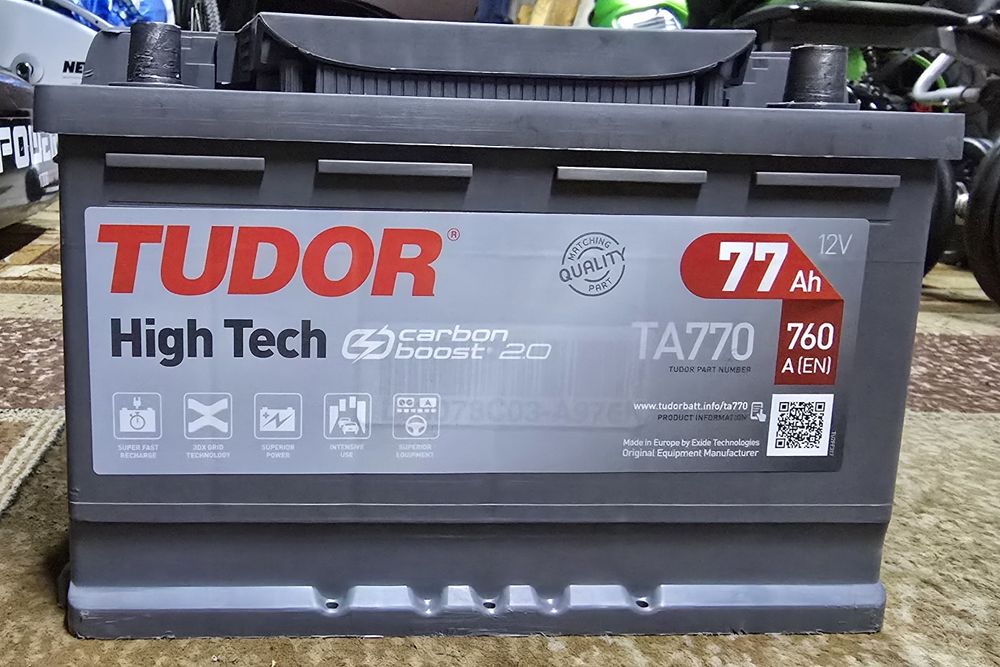 Bateria tudor 77ah.