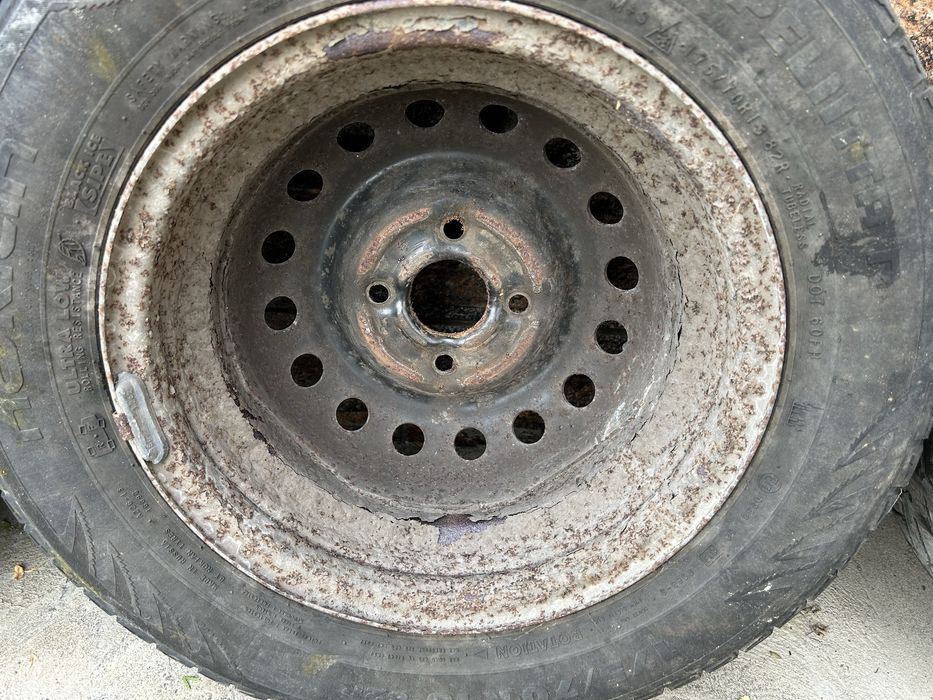 Диски штампи 13 дюймів на Ланос 4х100