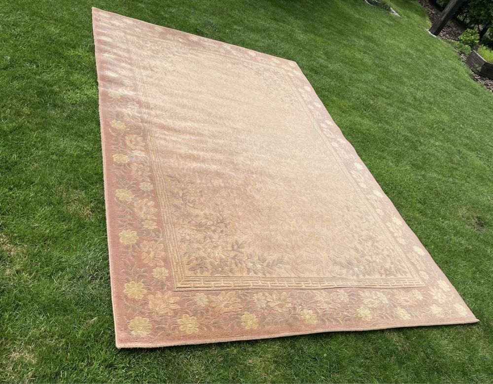 Dywan jedwabna nitka wełniany 2 m x 3 m 200 cm x 300 cm