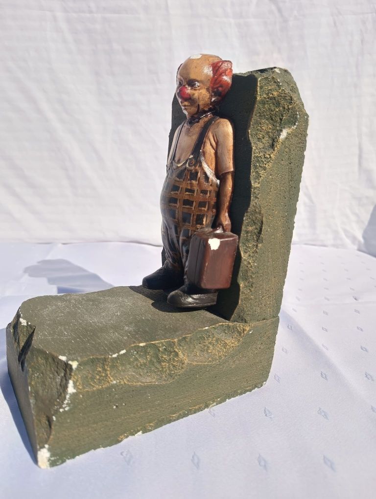 Ceramiczna figurka klauna